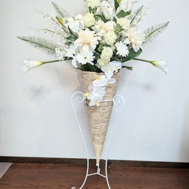 花　スタンドフラワー　開店花　イベント　会場　アレンジフラワー　結婚式　お祝い花　触媒加工済