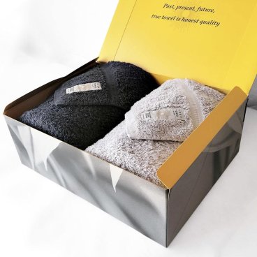 【TRUE TOWEL】HOTELプチバスタオル2枚【TRUE BOX】