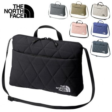 ノースフェイス キルティング 斜めがけ バッグ ジオフェイスポーチ NM32356 2L ポーチ バッグ クッション内蔵 THE NORTH FACE