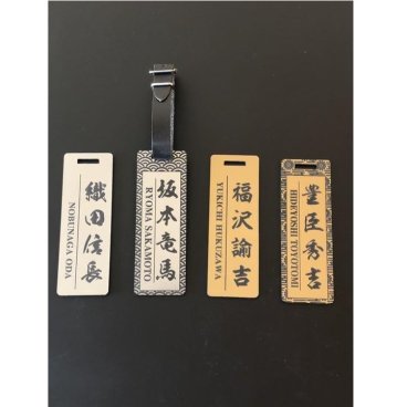 ★ネームタグ★ ゴルフ ネームプレート ゴールド シルバー★★　ゴルフバック用