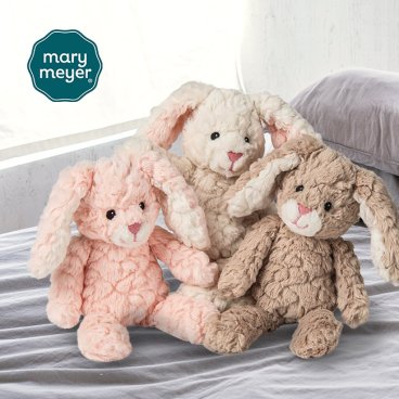 Mary Meyer メリーマイヤー パティ バニー[うさぎ ぬいぐるみ かわいい ホワイト ピンク ブラウン グレー 3歳 子ども 女の子 ギフト プレゼント 誕生日 バースデー クリスマス うさぎのぬいぐるみ] 即納