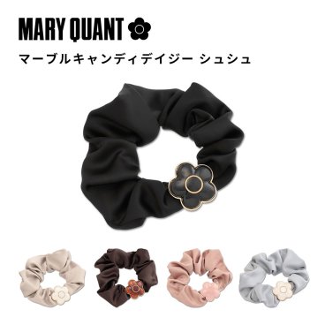 【公式】マーブルキャンディデイジー シュシュ マリークワント MARY QUANT マリークヮント マリクワ ヘアアクセサリー ヘアゴム プレゼント 女性 10代 20代 30代 おしゃれ 可愛い ブランド