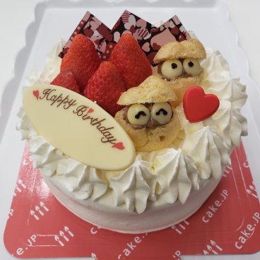 モンクール生デコレーション 4号 5号　お急ぎ便OK　誕生日　ケーキ　デコレーション　プレゼント　ギフト　バースデーケーキ　メッセージ