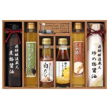 美食ファクトリー　厳選こだわり調味料ギフト【(税込)4320円→3888円 10％OFF】【熨斗・包装無料】