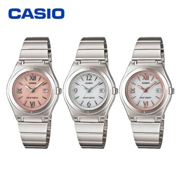 〈カシオ〉電波ソーラー女性用ウオッチ casio カシオ ソーラー電波時計 電波時計 レディース 腕時計 電波ソーラー腕時計 ソーラー電波時計　送料無料