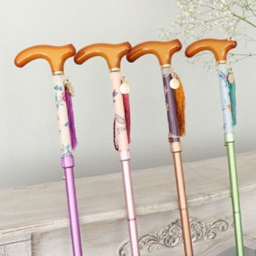 折りたたみ杖（ポーチ付）女性用 -SGマーク取得商品- BONBON STICK 母の日 敬老の日