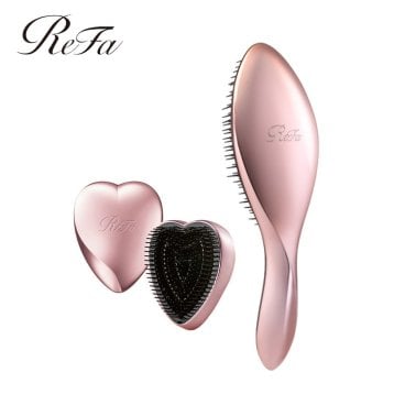 【ReFa 公式】正規品 ReFa HEART BRUSH リファ ハートブラシ ReFa AILE BRUSH リファ エールブラシ RS-AJ ヘアブラシセット ブラシ くし プレゼント ギフト ツヤ ヘアアレンジ ヘアアレンジ 櫛 コンパクト ダメージ からまり ほぐし 小型 持ち運び プレゼント サラサラ 誕生日 記念日