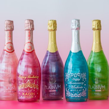 お酒 ギフト 【プラチナム フレグランス 750ml】 名入れ スパークリングワイン シャンパン 結婚祝い プレゼント 友達 ギフト 母の日 女性 贈り物 かわいい 人気 誕生日 おすすめ ハイセンス お祝い オリジナルボトル スワロフスキー おしゃれ