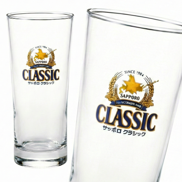 【名入れ対応】SAPPORO サッポロ クラシック ビアタンブラー 400ml ビール ジョッキ タンブラー グラス 誕生日 記念日 父の日 母の日 退職祝い 還暦祝い