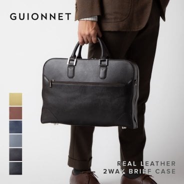 GUIONNET ギオネ ビジネスバッグ メンズ 本革 ブリーフケース 大容量 2way 通勤バッグ 就活 pcバッグ 通学 パソコンバッグ a4 b4 pc収納 pcケース ビジネスバック エコバッグ ショルダーバッグ おしゃれ ギフト シンプル ノートpc プレゼント
