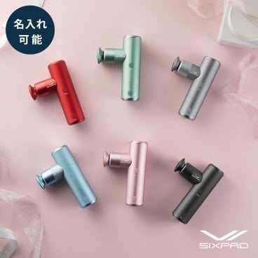 【SIXPAD】【正規品】【1年保証】【名入れ】MTG SIXPAD Power Gun Pocket  シックスパッド パワーガンポケット 振動ガン 6色 SE-BP 顔 全身 美容 ケア ボディケア コードレス ギフト プレゼント 持ち運び 軽量 誕生日 プレゼント 母の日 還暦祝い 女性 レディース 20代 30代 40代 50代 SPD03 YDW23