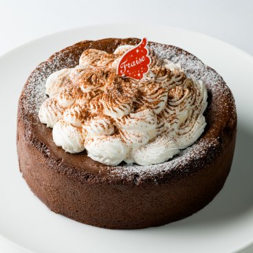しっとりショコラクリーム　12㎝　★生チョコのようなとろける食感が楽しめるガトーショコラ