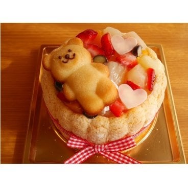 ファーストバースデーケーキ　　ホイップヨーグルトクリーム☆3号、4号【冷凍でお届け！ ギフト ホールケーキ 取り寄せ 】