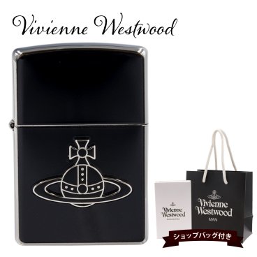 zippo ライター ヴィヴィアンウエストウッド 正規品 Vivienne Westwood ライター ジッポ ENAMEL ORB ZIPPOライター ブラック 12180023 誕生日プレゼント 男性 女性 ビビアンウエストウッド ライター 新品 通販