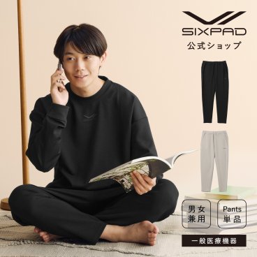 【SIXPAD】【正規品】MTG SIXPAD Recovery Wear Tapered Pants シックスパッド リカバリーウェア テーパードパンツ S M L ブラック ウォームグレー  一般医療機器 疲労回復 スポーツ 血行促進 吸水速乾 公式 正規品 RC23 RCVR クリスマス プレゼント 敬老の日 ギフト 誕生日 記念日