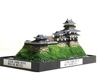 日本の城　清洲城・織田信長・愛知県 　城コレ ケース付き  お城のジオラマ模型 プラモデル インテリア 雑貨 プレゼント 置物 お祝い おみやげ 和風 飾り リビング 玄関 オブジェ おしゃれ コレクション ミニチュア 小物【送料無料(一部地域除く)】