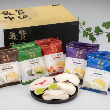 贅沢最中5種12個セット【送料無料】アイスモナカ ギフトセット 内祝 誕生日 お祝い お礼 お中元 お歳暮 贈答用 プレゼント 景品 スイーツ ひんやり
