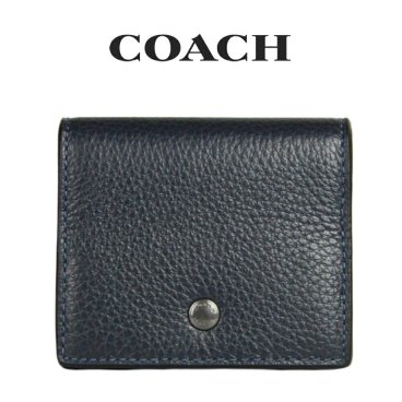 送料無料 コーチ COACH アウトレット メンズ 敬老の日 財布 コインケース CW361 QBBHP(ミッドナイト ネイビー) ネイビー