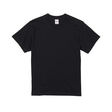 ユナイテッドアスレ United Athle 半袖 Tシャツ トップス アパレル 無地 ハイクオリティー 5001-01 0002 メンズ レディース ユニセックス ブラック