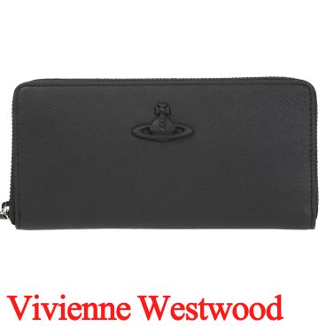 ヴィヴィアンウエストウッド 財布 ラウンドファスナー長財布 レディース メンズ Vivienne Westwood オーブ ブラック VW4239 (5106005QW-L00DW-N401) 【ラッピング無料 誕生日 お祝い プレゼント ギフト 贈り物】