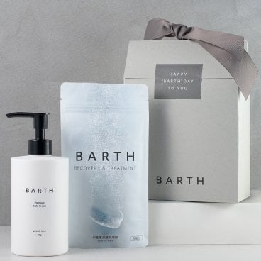 【ベストコスメ67冠】中性重炭酸入浴剤 ボディクリーム BARTHDAY Body Care Gift（入浴剤 ボディクリーム ギフトボックス 腰痛 肩こり 疲労回復 無添加 いやしグッズ リラックスグッズ 温浴美肌 誕生日 女性 男性 高級 記念日 おしゃれ 内祝い お祝い お礼 新生活 実用的 人気 )