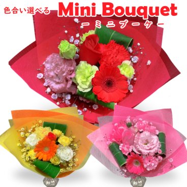 ミニブーケ 2000円 生花  卒園 卒業 切り花 卒業式 対応商品  プレゼント 宅配 花 花束 誕生日 フラワーギフト 結婚記念日 切花 長持ち 自宅用 ブーケ お花 手作り生花 お供え 花束プレゼント 花束用 袋 お悔やみ 犬