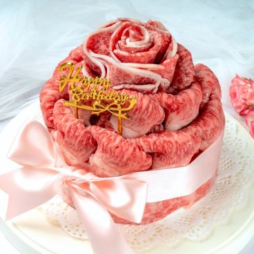 誕生日 プレゼント ギフト 国産和牛　肉ケーキ 約500ｇ 2~3人前