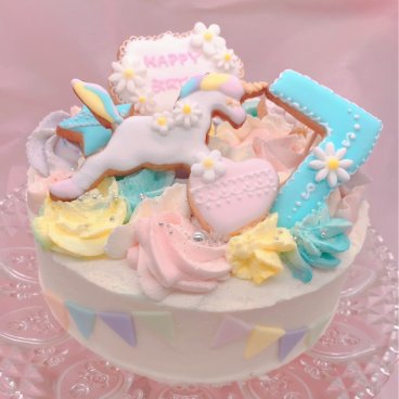 ユニコーンケーキ　4号