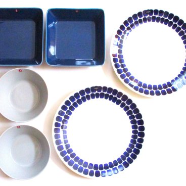 北欧ブランド食器　アラビアARABIA　イッタラiittala 食器セット  ６ピース　(ディナープレート・ラウンドボウル・スクエアボウル【御結婚御祝・内祝・新築御祝・還暦御祝・御礼・寿・ギフト包装可能】