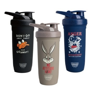 スマートシェイク 900ml ルーニー・テューンズ リフォースステンレス　Smartshake Reforce Stainless LOONEY TUNES COLLECTION （プロテインシェイカー ステンレス 衛生的 スタイリッシュ 筋トレ） ◇