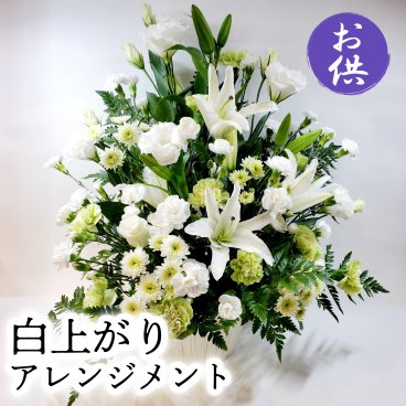 お盆 お供え 花 お悔やみ 白 花束 アレジメント 仏花 贈り物 法事 命日 お供え物 一周忌 三回忌 七回忌 月命日 お供え花 お供え物 ペット 四十九日 法要 供花 法要 仏事 フラワーアレンジメント 生花 お供えアレンジメント 白上がりお供えアレンジメント