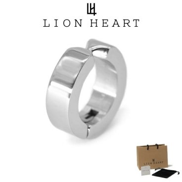 ライオンハート イヤーカフ イヤリング メンズ 【WEB限定】フラット イヤーカフ サージカルステンレス316L LH-03EC0035 LION HEART つけっぱなし アレルギーフリー メンズイヤーカフ 片耳用 1点売り クリスマス 誕生日 プレゼント ギフト 彼氏 ブランド 人気 ランキング
