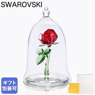 スワロフスキー SWAROVSKI クリスタルフィギュア 魔法のバラ Happy wish Rose 美女と野獣 Disney ディズニー 5230478 インテリア雑貨 置物 オブジェ 送別会 【スペシャルラッピング660円(別売り)】 誕生日 お中元 結婚祝い 結婚式 高級 父の日 母の日 即日発送 成人祝い ホワイトデー
