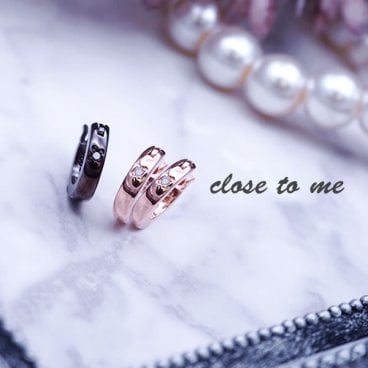 ピアス メンズ レディース ペア 男 女 一粒石 ペアピアス close to me SP13-001 女性両耳 男性片耳 シルバー925 カップル お揃い  上品 誕生日  記念日 恋人 シンプル ペアアクセサリー ギフト プレゼント