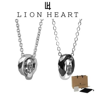 ライオンハート ネックレス メンズ 【WEB限定】スタッドダブルリング ネックレス サージカルステンレス 316L LH-1 LH-03NE007 LION HEART つけっぱなし ステンレス アレルギーフリー クリスマス 誕生日 プレゼント ギフト 彼氏 ブランド 人気 ランキング