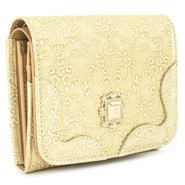 アナスイ 財布 二つ折り財布 ゴールド ANNA SUI 316904-69 k （317985）レディース 婦人 ギフト 定番 彼氏 彼女 プレゼント