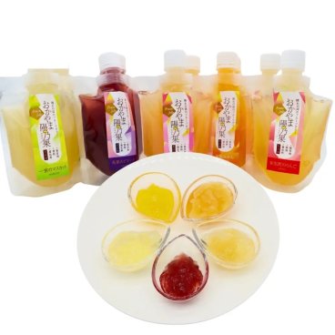 おかやま陽乃果　飲むゼリー　10個入【送料込み】北海道・沖縄を除く ゼリー フルーツ 果物 岡山 ギフト フルーツゼリー お歳暮 お中元 お見舞い 手土産