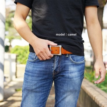 一流の革職人が作るレザーベルト メンズ　栃木レザー ベルト Deep Zone ◆ 本革  オイルレザー 彼氏 父親 プレゼント ギフト メンズ  ベルト  メンズ カジュアル こだわりの 天然皮革仕様ヌメ革 牛革 日本製"