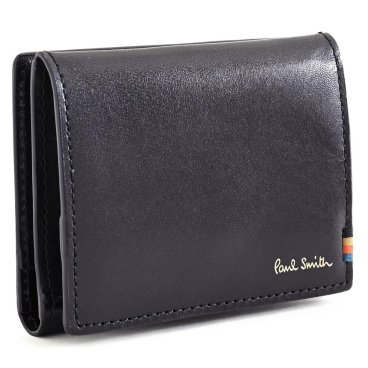 ポールスミス 財布 小銭入れ コインケース 二つ折り 紺(ネイビー) Paul Smith psc830-30 メンズ 紳士 ギフト 定番 彼氏 彼女 プレゼント
