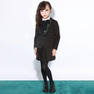 入学式 女の子 スーツ 子供服 キッズ フォーマル ジェネレーター スーツ 110 120 上下セット 女の子 子供服 ガールズ1Bジャケットスーツ上下2点セット（ジャケット/スカート）入学式