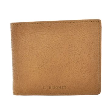 イルビゾンテ IL BISONTE 二つ折り財布 SBW060 P NA252C 小銭入れ付 二つ折り 財布 NATURALE ベージュ系