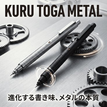 三菱鉛筆 シャーペン クルトガ メタル 0.5mm