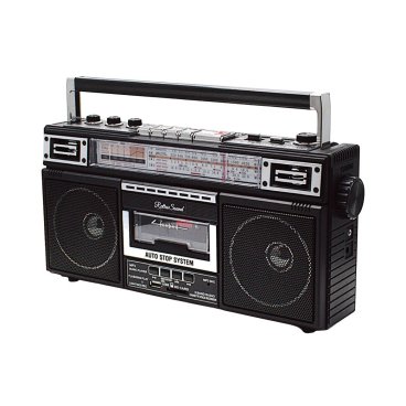 レトロサウンド・ラジオ・カセット・レコーダー ラジカセ カセット デジタル化 短波 SW レトロ MP3 2電源 送料無料