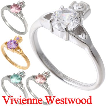 ヴィヴィアンウエストウッド リング 指輪 レディース Vivienne Westwood ヴィヴィアン レイナプチリング 64040006 選べる5色 【ラッピング無料 誕生日 お祝い プレゼント ギフト 贈り物】