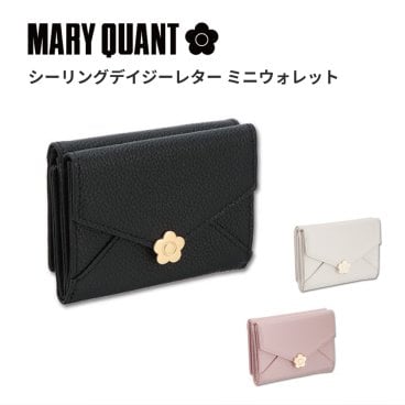 【公式】MARY QUANT マリークヮント シーリングデイジーレターミニウォレット 