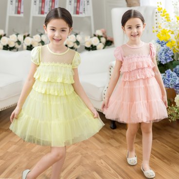 子供ワンピース 女の子 夏ワンピース 子供服  ワンピース パール フリル シーフォン ワンピース キッズ