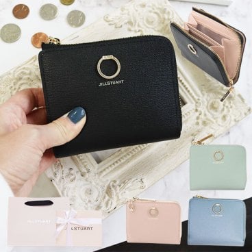 国内正規品 公式ショッピングバッグ ジルスチュアート 財布 JILLSTUART L字ファスナー二つ折り財布 エターナル 牛革 JSLW0DS4 ブランド 喜ばれるギフト