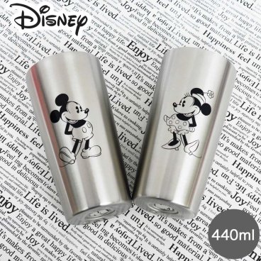 【440ml】ディズニータンブラーペアギフト『 ステンレス2重タンブラーセット440ml』結婚祝い、グラス、二人の記念日、誕生日プレゼントに名前入りディズニー【ラッピング無料】ミッキー、ミニー、記念品、母の日、父の日、結婚記念日、新築祝い、