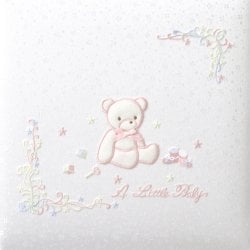 出産祝いに 名入れベビーアルバム★ナカバヤシアルバム [リトルベビー・ピンク]（アH-LB-700-P）