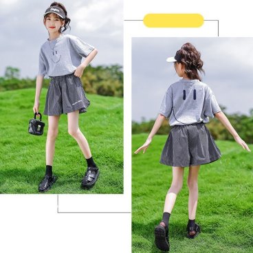 上下セット 子供服 女の子 Tシャツ ショートパンツ キッズ 女の子 120/130/140/150/160